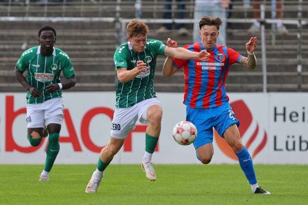 Football, RL North, VfB Lübeck v SV Drochtersen Assel