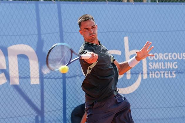 Pictured: Winner of the 2026 Schwaben Open, Cezar Cretu (ROU), Facundo Mena (ARG) vs. Cezar Cretu (ROU), ATP Challenger Schwaben Open, Men s, Tennis, Final, Singles, August 29, 2026, Augsburg, Bavaria, Germany Copyright: xkolbert-press ChristianxKolbertx