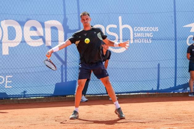 Pictured: Winner of the 2026 Schwaben Open, Cezar Cretu (ROU), Facundo Mena (ARG) vs. Cezar Cretu (ROU), ATP Challenger Schwaben Open, Men s, Tennis, Final, Singles, August 29, 2026, Augsburg, Bavaria, Germany Copyright: xkolbert-press ChristianxKolbertx