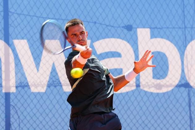 Pictured: Winner of the 2026 Schwaben Open, Cezar Cretu (ROU), Facundo Mena (ARG) vs. Cezar Cretu (ROU), ATP Challenger Schwaben Open, Men s, Tennis, Final, Singles, August 29, 2026, Augsburg, Bavaria, Germany Copyright: xkolbert-press ChristianxKolbertx