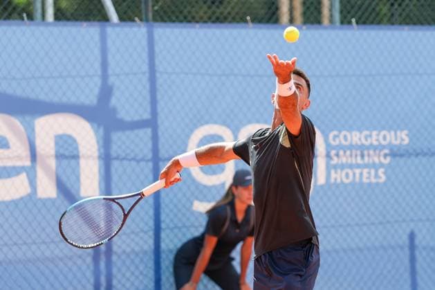 Pictured: Winner of the 2026 Schwaben Open, Cezar Cretu (ROU), Facundo Mena (ARG) vs. Cezar Cretu (ROU), ATP Challenger Schwaben Open, Men s, Tennis, Final, Singles, August 29, 2026, Augsburg, Bavaria, Germany Copyright: xkolbert-press ChristianxKolbertx