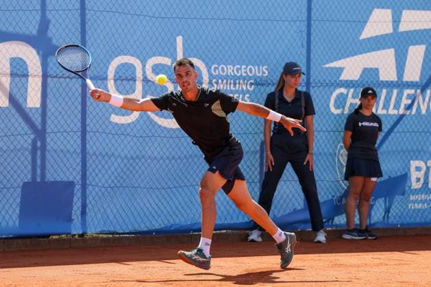 Pictured: Winner of the 2026 Schwaben Open, Cezar Cretu (ROU), Facundo Mena (ARG) vs. Cezar Cretu (ROU), ATP Challenger Schwaben Open, Men s Tennis, Final, Singles, August 29, 2026, Augsburg, Bavaria, Germany Copyright: xkolbert-press ChristianxKolbertx