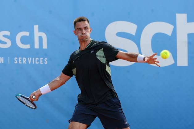 Pictured: Winner of the 2026 Schwaben Open, Cezar Cretu (ROU), Facundo Mena (ARG) vs. Cezar Cretu (ROU), ATP Challenger Schwaben Open, Men s Tennis, Final, Singles, August 29, 2026, Augsburg, Bavaria, Germany Copyright: xkolbert-press ChristianxKolbertx