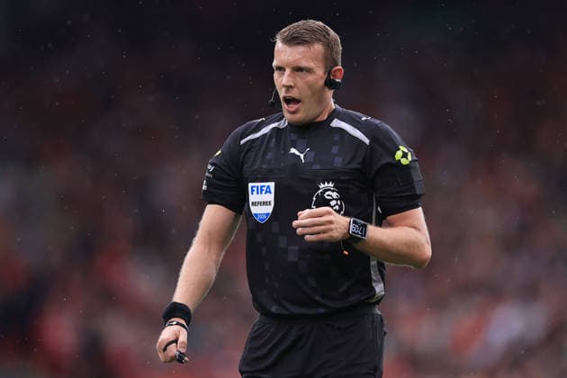 Fußball: Premier League – Liverpool gegen Nottingham Forest, 29. August 2026; Premier League – Liverpool gegen Nottingham Forest; Schiedsrichter: Sam Barrott; Foto: Simon Stacpoole; Abseits; Liverpool, Großbritannien  Copyright: xSimonxStacpoolexOffside