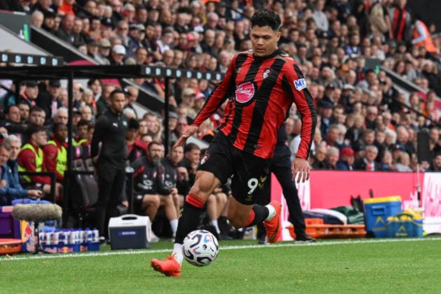 Bournemouth v Everton Premier League Evanilson of Bournemouth on the attack during the Premier League match at the Vitality Stadium, Bournemouth 29 08 2026 UK Newspapers OUT Copyright: xJeremyxLandeyx FIL-23853-0035