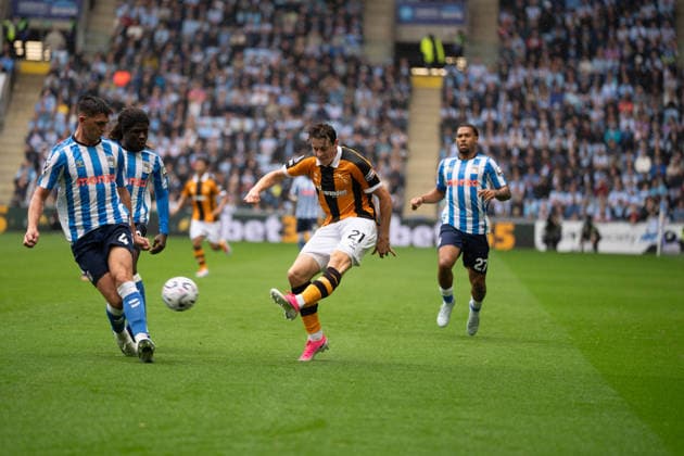 Elliot Stroud of Hull City during the Premier League match between Coventry City and Hull City at Coventry Building Society Arena (Photo by Jay Soundo) Copyright: xJayxSoundox xSportsxPressxPhotox Sportspressphoto_SPR218615