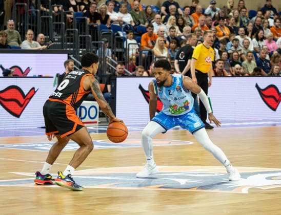 Basketball, friendly match, Rostock Seawolves v Rasta Vechta