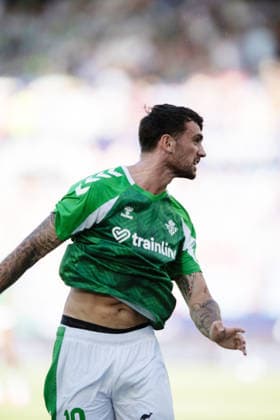 ESP LaLiga EA Sports UD Levante vs. Real Betis Troy Parrott of Real Betis warms up during the LaLiga EA Sports match between UD Levante and Real Betis, played at Ciudad de Valencia Stadium in Valencia on August 29, 2026, in Valencia, Spain. Soccer Copyright: xAgenciaxLOFx