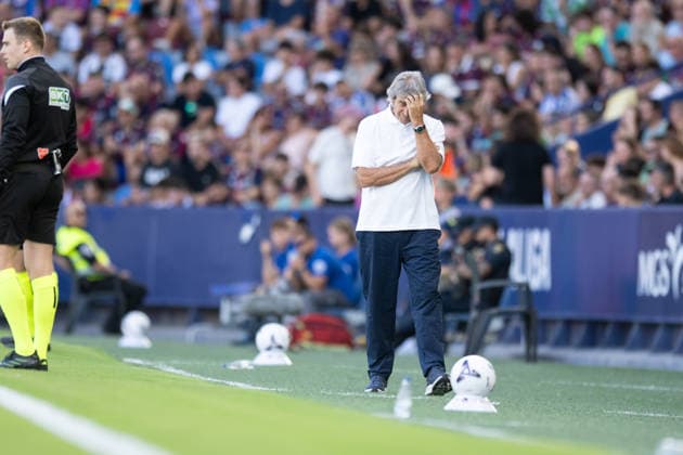ESP LaLiga EA Sports UD Levante vs. Real Betis Manuel Pellegrini, coach of Real Betis, during the LaLiga EA Sports match between UD Levante and Real Betis, played at the Ciudad de Valencia Stadium in Valencia on August 29, 2026, in Valencia, Spain. Soccer Copyright: xAgenciaxLOFx
