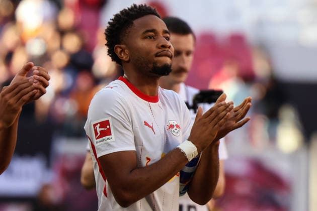 Deutschland: 1. Bundesliga 2026 2027, 1. Spieltag, RB Leipzig - Borussia Mönchengladbach, Red Bull Arena (Leipzig): Christopher Nkunku (RB Leipzig, 28) Freisteller *** Germany 1 Bundesliga 2026–2027, Matchday 1, RB Leipzig vs. Borussia Mönchengladbach, Red Bull Arena Leipzig, Christopher Nkunku (RB Leipzig), 28 cutouts Copyright: xLucasxWalterx