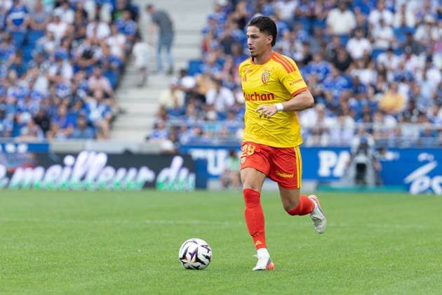 Franjo Ivanovic (Lens) seen during Ligue 1 26 27 game between teams of RSC Strasbourg and RC Lens at Stade de la Meinau (Benjamin Faes Ball Raw Images) Strasbourg Stade de la Meinau France Copyright: xBenjaminxFaesx 0W4A0191