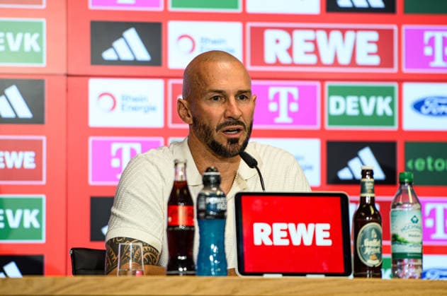 COLOGNE, GERMANY - 29 AUGUST, 2026: Christian Ilzer - 1. FC Koeln v TSG 1899 Hoffenheim - Bundesliga at RheinEnergieStadion.  Copyright: xVitaliixKliuievx