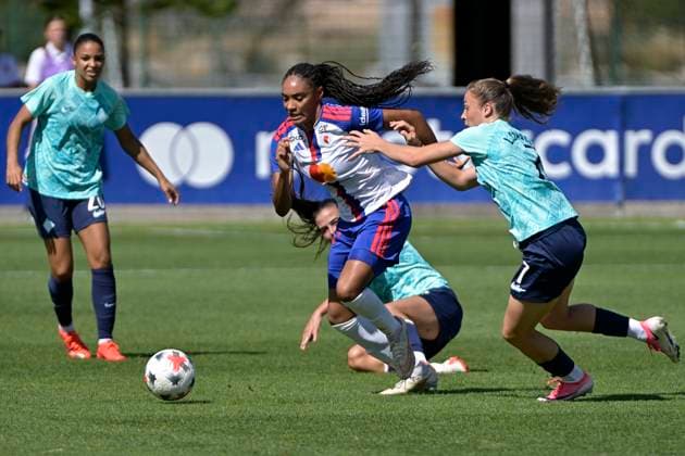 Foot - OL Lyonnes VS London City Lionesses à Décines Le 29 aout 2026 PHOTOPQR LE PROGRES Maxime JEGAT - Décines-Charpieu 29 08 2026 - Foot - OL Lyonnes VS London City Lionesses à Décines Le 29 aout 2026 -Salma Paralluelo (OL Lyonnes) au cours du match de préparation opposant OL (en blanc) à London City Lionesses au Satde Gerard Houillier à Décines et comptant Décines-Charpieu Rhône Rhône-Alpes France  Copyright: xPHOTOPQR LExPROGRES MAXPPPxMaximexJEGATx 20260829LPL0190 20260829LPL0190