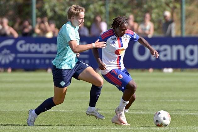 Foot - OL Lyonnes VS London City Lionesses à Décines Le 29 aout 2026 PHOTOPQR LE PROGRES Maxime JEGAT - Décines-Charpieu 29 08 2026 - Foot - OL Lyonnes VS London City Lionesses à Décines Le 29 aout 2026 -Vicki Becho (OL Lyonnes) au cours du match de préparation opposant OL (en blanc) à London City Lionesses au Satde Gerard Houillier à Décines et comptant Décines-Charpieu Rhône Rhône-Alpes France  Copyright: xPHOTOPQR LExPROGRES MAXPPPxMaximexJEGATx 20260829LPL0196 20260829LPL0196