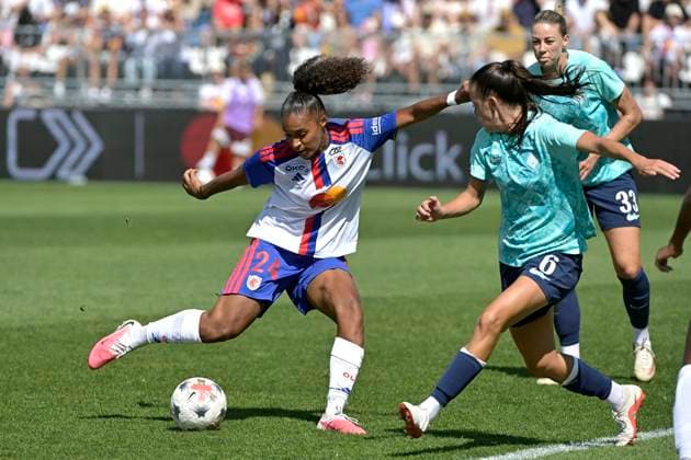 Foot - OL Lyonnes VS London City Lionesses à Décines Le 29 aout 2026 PHOTOPQR LE PROGRES Maxime JEGAT - Décines-Charpieu 29 08 2026 - Foot - OL Lyonnes VS London City Lionesses à Décines Le 29 aout 2026 -Julie Swierot (OL Lyonnes) au cours du match de préparation opposant OL (en blanc) à London City Lionesses au Satde Gerard Houillier à Décines et comptant Décines-Charpieu Rhône Rhône-Alpes France  Copyright: xPHOTOPQR LExPROGRES MAXPPPxMaximexJEGATx 20260829LPL0204 20260829LPL0204