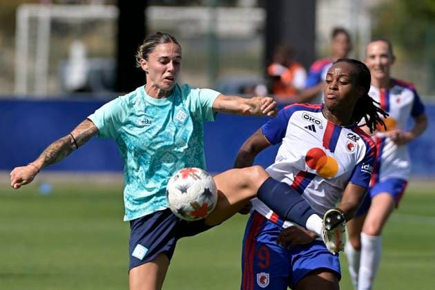 Foot - OL Lyonnes VS London City Lionesses à Décines Le 29 aout 2026 PHOTOPQR LE PROGRES Maxime JEGAT - Décines-Charpieu 29 08 2026 - Foot - OL Lyonnes VS London City Lionesses à Décines Le 29 aout 2026 -Marie-Antoinette Kototo (OL Lyonnes) au cours du match de préparation opposant OL (en blanc) à London City Lionesses au Satde Gerard Houillier à Décines et comptant Décines-Charpieu Rhône Rhône-Alpes France  Copyright: xPHOTOPQR LExPROGRES MAXPPPxMaximexJEGATx 20260829LPL0228 20260829LPL0228