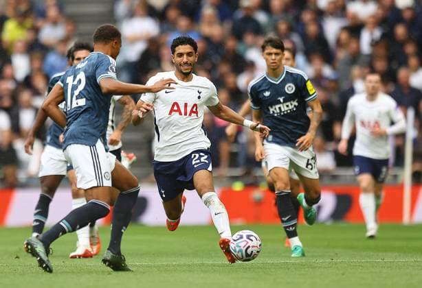 Omar Marmoush of Tottenham Hotspur Tottenham Hotspur v Newcastle United, Premier League Football, Football, Tottenham Hotspur Stadium, London, UK - 29 Aug 2026London Tottenham Hotspur Stadium United Kingdom EDITORIAL USE ONLY No use with unauthorised audio, video, data, fixture lists, club league logos or live services. Online in-match use limited to 120 images, no video emulation. No use in betting, games or single club league player publications. Copyright: xMichaelxZemanek Shutterstockx 17119028h