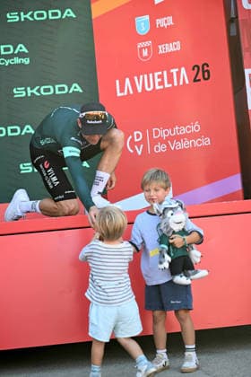 29-08-2026 Vuelta A Espana; Tappa 08 Pucol - Xeraco; 2026, Visma - Lease A Bike; Van Aert, Wout; Figli Van Aert, Wout; Xeraco; 