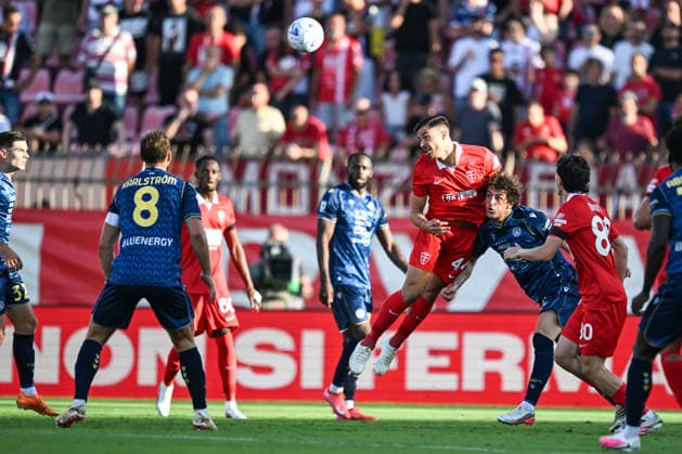 Monza s Andrea Carboni in action during the Serie A soccer match between AC Monza and Udinese Calcio the Brianteo Stadium in Monza, north Italy - August 29, 2026. - Soccer.  Copyright: xTizianoxBellabio LaPressex
