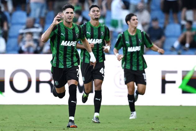 Db Reggio Emilia 29 08 2026 - campionato di calcio serie A Sassuolo-Torino foto Daniele Buffa Image nella foto: esultanza gol Cristian Volpato 
