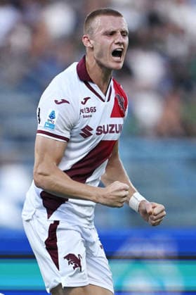 Db Reggio Emilia 29 08 2026 - campionato di calcio serie A Sassuolo-Torino foto Daniele Buffa Image nella foto: esultanza gol Pietro Comuzzo 