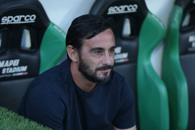 Sassuolo™s mister Alberto Aquilani during the Serie A soccer match between Sassuolo and Torino at the Mapei Stadium in Reggio Emilia, north east Italy - August1 29, 2026. - Soccer  Copyright: xGiannixSantandrea LaPressex