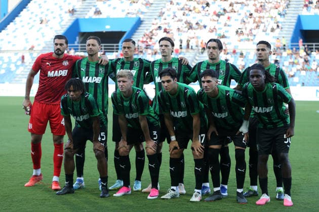 Sassuolo™s team during the Serie A soccer match between Sassuolo and Torino at the Mapei Stadium in Reggio Emilia, north east Italy - August1 29, 2026. - Soccer  Copyright: xGiannixSantandrea LaPressex
