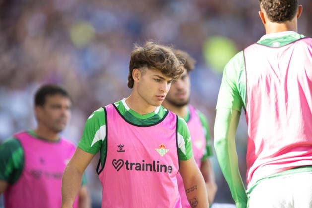 ESP LaLiga EA Sports UD Levante vs. Real Betis: Angel Martin of Real Betis during the LaLiga EA Sports match between UD Levante and Real Betis, played at the Ciudad de Valencia Stadium in Valencia on August 29, 2026, in Valencia, Spain. Soccer Copyright: xAgenciaxLOFx
