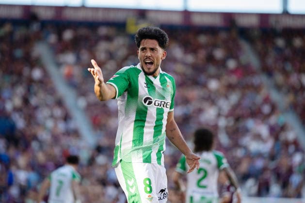 ESP LaLiga EA Sports: UD Levante vs. Real Betis during LaLiga EA Sports; the match between UD Levante and Real Betis was played at the Ciudad de Valencia Stadium in Valencia on August 29, 2026, in Valencia, Spain. Soccer Copyright: xAgenciaxLOFx
