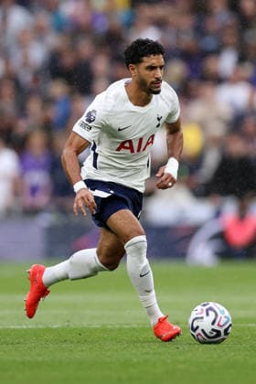 London, England, 29th August 2026. Omar Marmoush of Tottenham Hotspur during the Tottenham Hotspur vs Newcastle United Premier League match at the Tottenham Hotspur Stadium, London. Picture credit should read: David Klein Sportimage EDITORIAL USE ONLY. No use with unauthorised audio, video, data, fixture lists, club league logos or live services. Online in-match use limited to 120 images, no video emulation. No use in betting, games or single club league player publications. SPI_007_DK_Spurs_Newcastle SPI-4941-0007