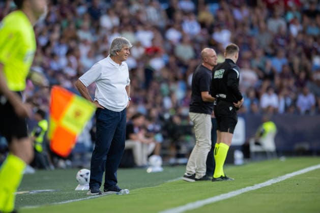 ESP LaLiga EA Sports UD Levante vs. Real Betis Manuel Pellegrini, coach of Real Betis, during the LaLiga EA Sports match between UD Levante and Real Betis, played at the Ciudad de Valencia Stadium in Valencia on August 29, 2026, in Valencia, Spain. Soccer Copyright: xAgenciaxLOFx