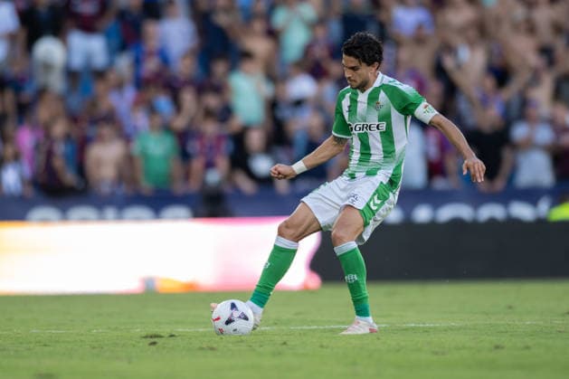 ESP LaLiga EA Sports UD Levante vs. Real Betis: Marc Bartra Aregall of Real Betis during the LaLiga EA Sports match between UD Levante and Real Betis, played at the Ciudad de Valencia Stadium in Valencia on August 29, 2026, in Valencia, Spain. Soccer Copyright: xAgenciaxLOFx