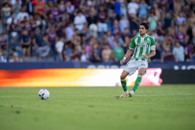 ESP LaLiga EA Sports UD Levante vs. Real Betis: Marc Bartra Aregall of Real Betis during the LaLiga EA Sports match between UD Levante and Real Betis, played at the Ciudad de Valencia Stadium in Valencia on August 29, 2026, in Valencia, Spain. Soccer Copyright: xAgenciaxLOFx