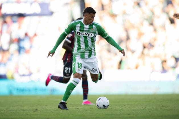 ESP LaLiga EA Sports UD Levante vs. Real Betis: Nelson Alexander Deossa Suarez of Real Betis during the LaLiga EA Sports match between UD Levante and Real Betis, played at the Ciudad de Valencia Stadium in Valencia on August 29, 2026, in Valencia, Spain. Soccer Copyright: xAgenciaxLOFx