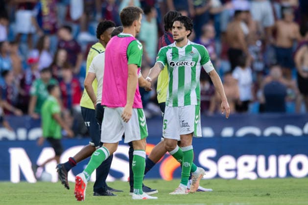 ESP LaLiga EA Sports UD Levante vs. Real Betis Marc Bartra Aregall of Real Betis during the LaLiga EA Sports match between UD Levante and Real Betis, played at the Ciudad de Valencia Stadium in Valencia on August 29, 2026, in Valencia, Spain. Soccer Copyright: xAgenciaxLOFx