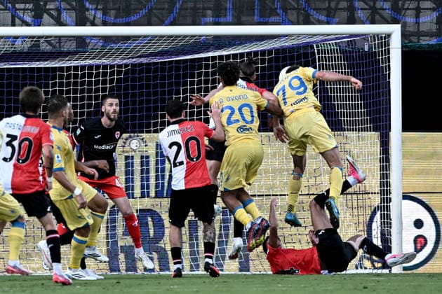 Mp Firenze 29 08 2026 - campionato di calcio Serie A Fiorentina-Frosinone foto Matteo Papini Image nella foto: esultanza gol Gabriele Bracaglia 