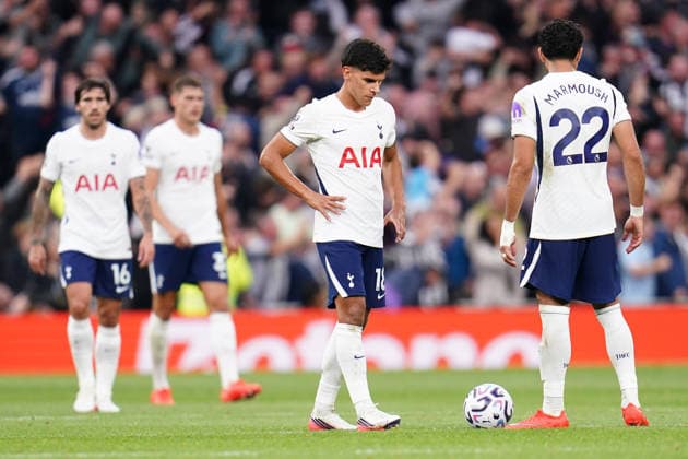 Premier League: Tottenham Hotspur v Newcastle Untied Tottenham players as Newcastle lead 0-1 during the Premier League match Tottenham Hotspur vs Newcastle Untied at Tottenham Hotspur Stadium, London, United Kingdom on 29 August 2026 (Photo by Harvey Murphy News Images) Copyright: xHarveyxMurphy NewsxImagesx
