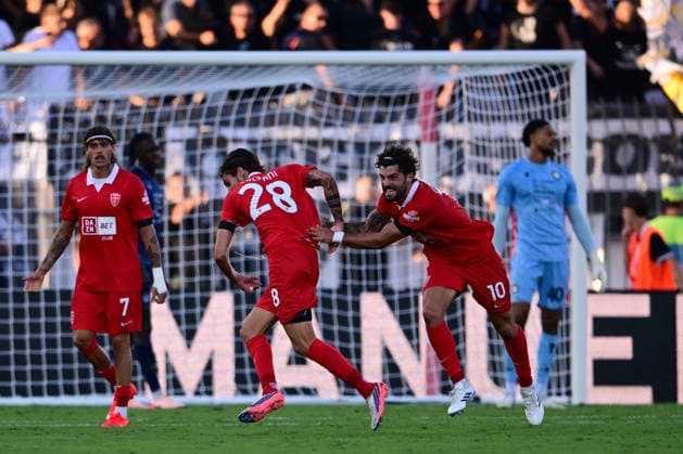 AC Monza v Udinese Calcio - Serie A 2026 27 Andrea Colpani of AC Monza celebrates after scoring his team s first goal during a Serie A match between AC Monza and Udinese Calcio at Brianteo Stadium in Monza, Italy, on August 29, 2026. Monza Lombardy Italy  Copyright: xAndreaxDiodatox originalFilename:diodato-acmonzav260829_npThs.jpg
