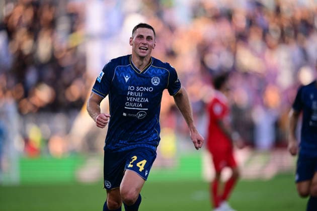 AC Monza v Udinese Calcio - Serie A 2026 27 Jakub Piotrowski of Udinese Calcio during a Serie A match between AC Monza and Udinese Calcio at Brianteo Stadium in Monza, Italy, on August 29, 2026. Monza Lombardy Italy  Copyright: xAndreaxDiodatox originalFilename:diodato-acmonzav260829_npGVX.jpg