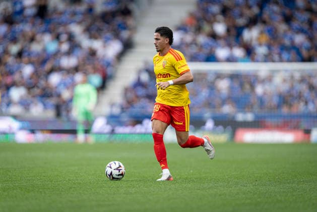 FOOTBALL : Racing Strasbourg vs RC Lens - Ligue 1 J2 Stade de la Meinau - 29 08 2026 Franjo IvanoviÄ‡ 29 (RC Lens)  Copyright: xx