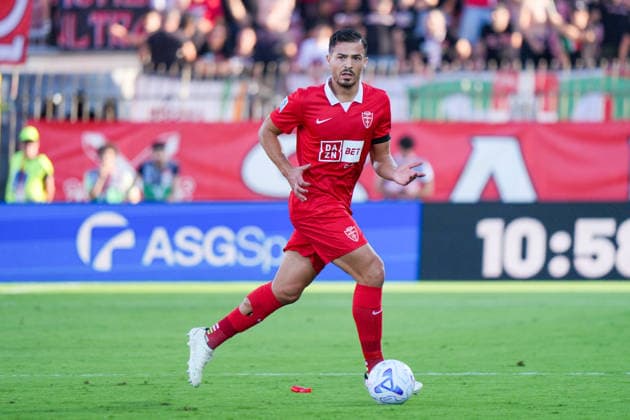 IPA87905026 - Andrea Carboni (AC Monza) during the AC Monza vs. Udinese Calcio Italian Serie A soccer match in Monza, Italy, on August 29, 2026  Copyright: xLucaxRossini IPAxSportx xx 87905026