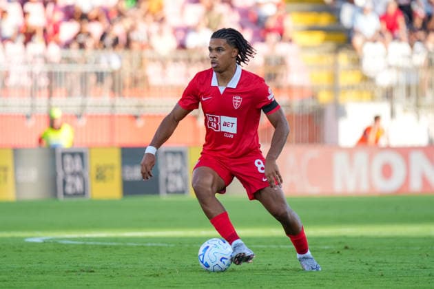 IPA87904990 - Manga Foe Ondoa (AC Monza) during the AC Monza vs. Udinese Calcio Italian Serie A soccer match in Monza, Italy, on August 29, 2026  Copyright: xLucaxRossini IPAxSportx xx 87904990