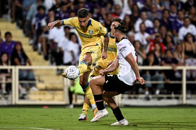 Mp Firenze 29 08 2026 - campionato di calcio Serie A Fiorentina-Frosinone foto Matteo Papini Image nella foto: gol Antonio Raimondo 