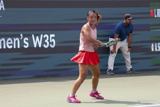 RECORD DATE NOT STATED Lan Mi defeats Ana Sofia Sanchez and reaches the final of the ITF W35 in Barueri. Barueri (SP), 08 29 2026 Tennis ITF W35 Women s Singles Chinese player Lan Mi (CHN) defeated Mexican Ana Sofia Sanchez (MEX) 2-0, with scores of 7-5 and 7-5, in the semifinals of the ITF W35 in Barueri. With the victory, Lan Mi advances to the final of the competition, at the Alphaville Tennis Club.(Foto: Leco Viana Thenews2 imago images) SPO  Copyright: xLecoxVianax
