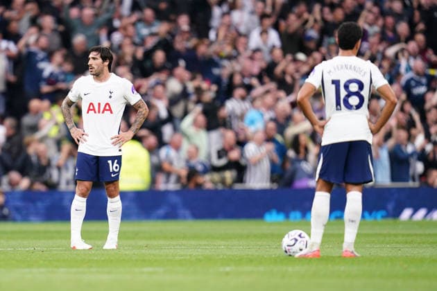 Premier League: Tottenham Hotspur v Newcastle Untied Sandro Tonali of Tottenham Hotspur looks on after during the Premier League match Tottenham Hotspur vs Newcastle Untied at Tottenham Hotspur Stadium, London, United Kingdom on 29 August 2026 (Photo by Harvey Murphy News Images) Copyright: xHarveyxMurphy NewsxImagesx
