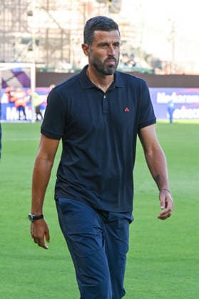 IPA87905614 - Head Coach Fabio Grosso (Fiorentina) during the ACF Fiorentina vs. Frosinone Calcio Italian Serie A soccer match in Florence, Italy, on August 29, 2026  Copyright: xFabioxFagiolini IPAxSportx xx 87905614