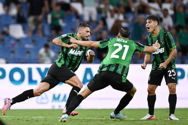 Db Reggio Emilia 29 08 2026 - campionato di calcio serie A Sassuolo-Torino foto Daniele Buffa Image nella foto: esultanza gol Domenico Berardi 