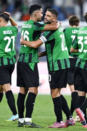 Db Reggio Emilia 29 08 2026 - campionato di calcio serie A Sassuolo-Torino foto Daniele Buffa Image nella foto: esultanza gol Domenico Berardi 