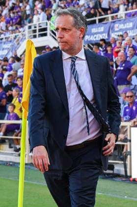 IPA87905631 - Fabio Paratici, Sporting Director (Fiorentina), during the ACF Fiorentina vs. Frosinone Calcio Italian Serie A soccer match in Florence, Italy, on August 29, 2026  Copyright: xFabioxFagiolini IPAxSportx xx 87905631