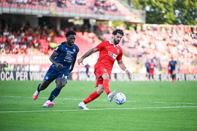 Monza s Patrick Cutrone in action during the Serie A soccer match between AC Monza and Udinese Calcio the Brianteo Stadium in Monza, north Italy - August 29, 2026. - Soccer.  Copyright: xTizianoxBellabio LaPressex